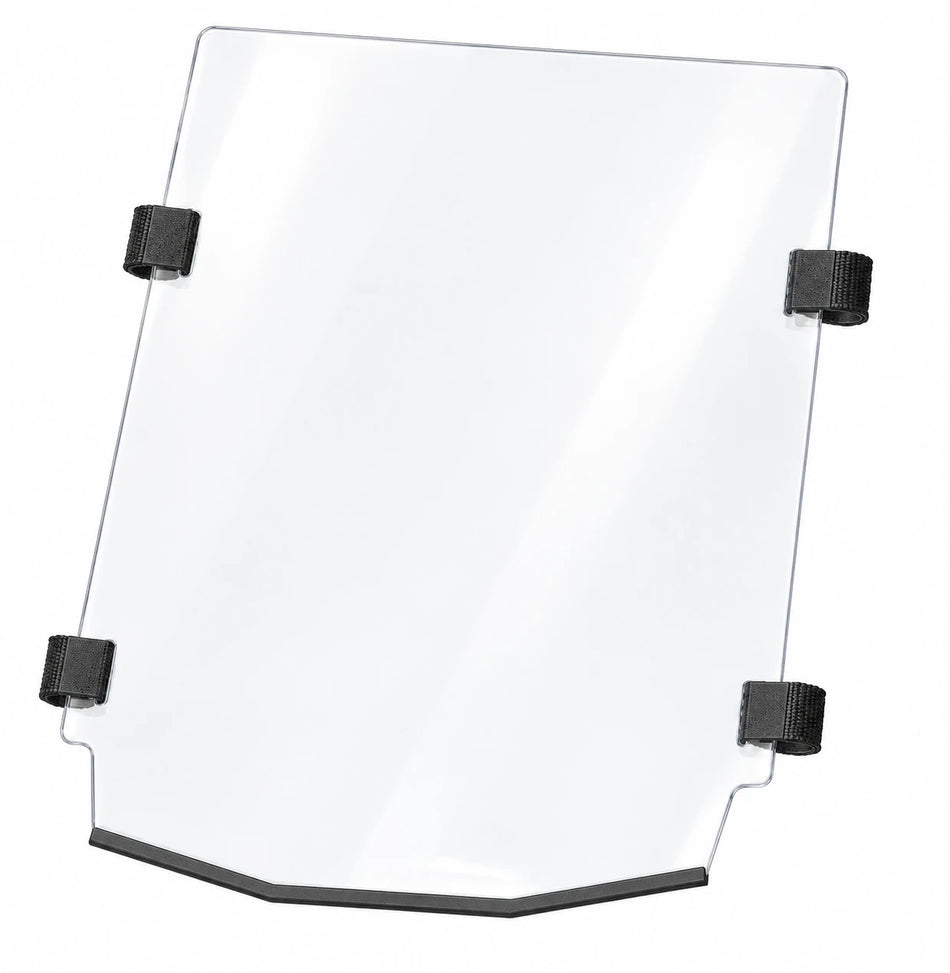 Flex A Fab full windshield for Polaris RZR RS1 1000 2018+, product view on a white background
