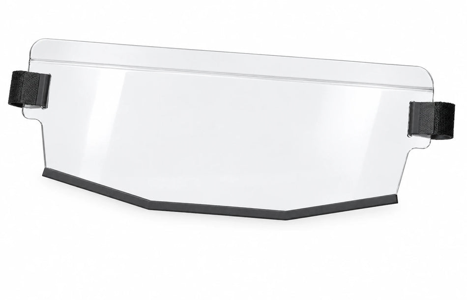 Flex A Fab lower half windshield for Polaris RZR RS1 1000 2018+, product view on a white background