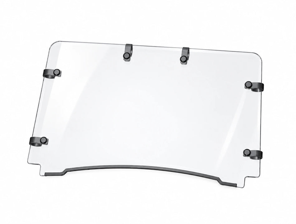 Flex A Fab full windshield for Polaris RZR S XP 570 800 900 2008-18, product view on a white background