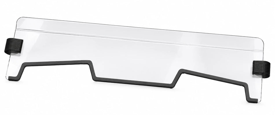 Flex A Fab lower half windshield for Polaris RZR XP 1000 2019-2023, product view on a white background