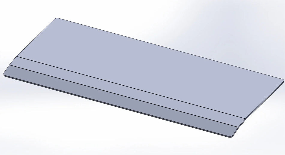 Roof Window for Toyota 8FDG35-80 forklift, HW-TOFB-RRA6; Toyota OEM reference 55231-U3650-71