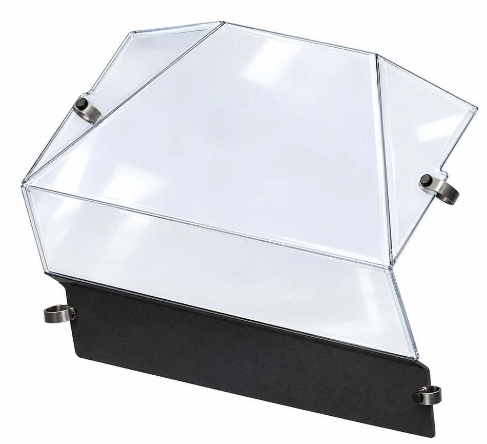 Yamaha Viking 700 2014+ rear windshield, clear polycarbonate product view