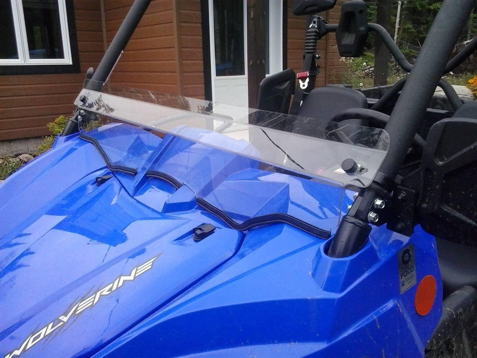 (OVERSTOCK 15% OFF) YAMAHA WOLVERINE 700 2016-18 Windshield Half Lower - Flex A Fab