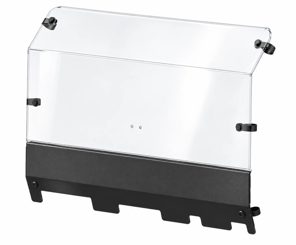 Yamaha Wolverine 700 2016-18 rear windshield, clear polycarbonate product view
