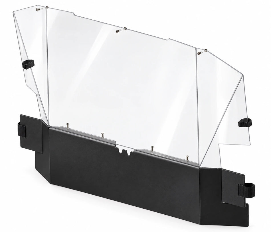 Yamaha Wolverine X2 850 RMAX2 1000 2021-22 rear windshield, clear polycarbonate product view