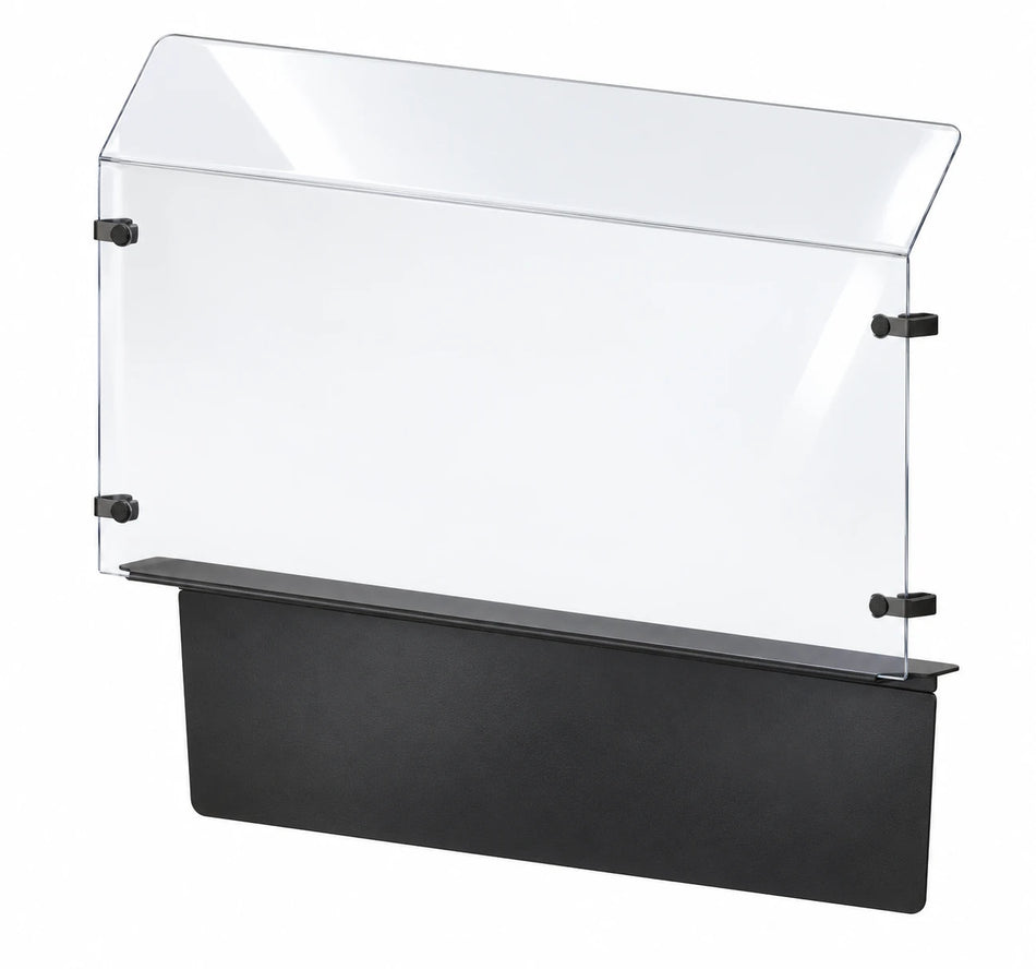 Yamaha Wolverine X4 850 2018-20 rear windshield, clear polycarbonate product view