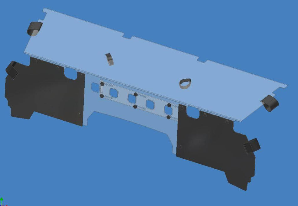 YAMAHA YXZ 1000 2019+ Rear Windshield Window Back Glass - Flex A Fab