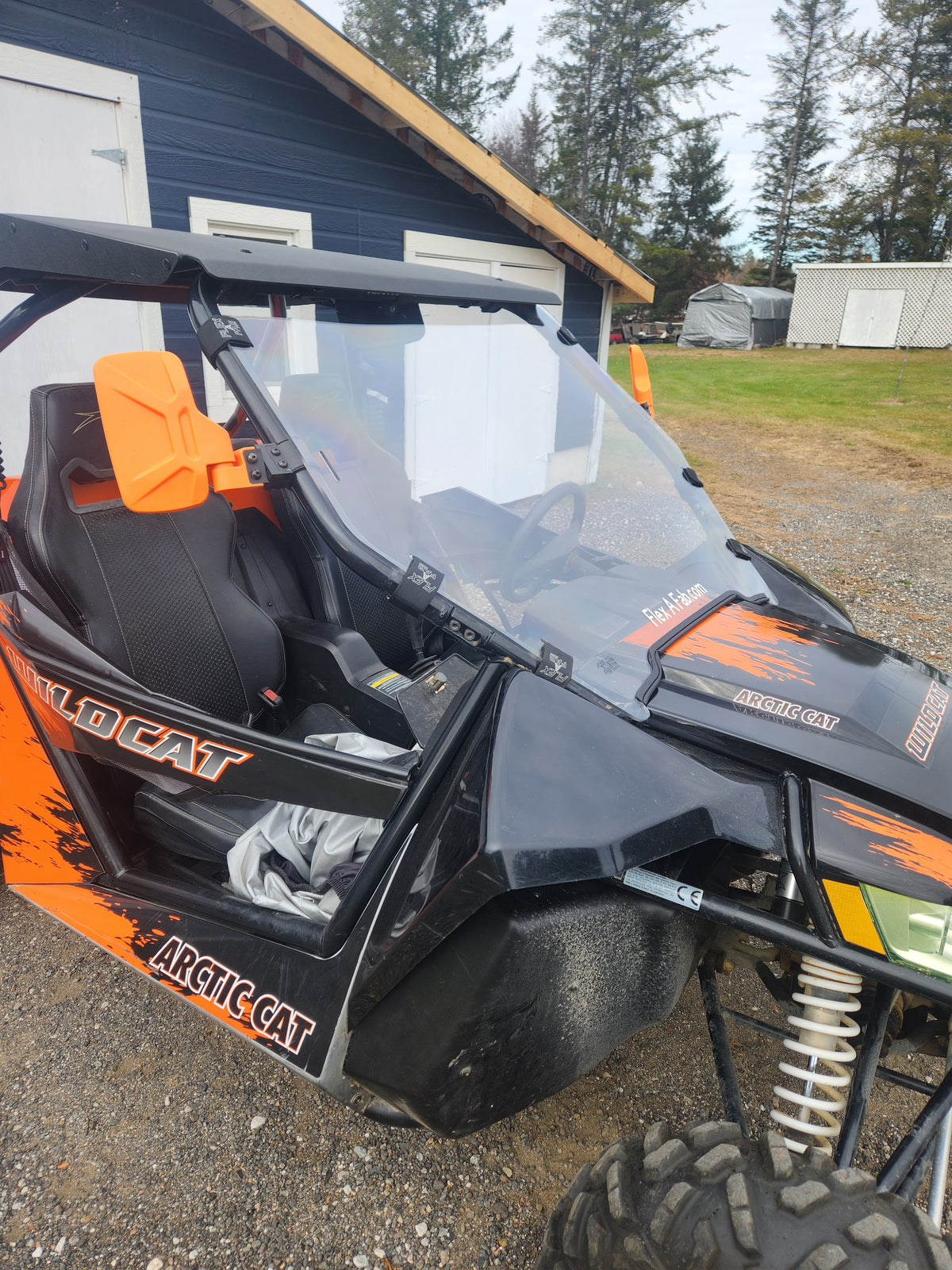 ARCTIC-CAT TEXTRON WILDCAT 1000 2012+ Windshield Full - Flex A Fab