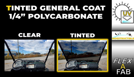 POLARIS GENERAL 2016+ Windshield Combo (Lower / Upper) - Flex A Fab