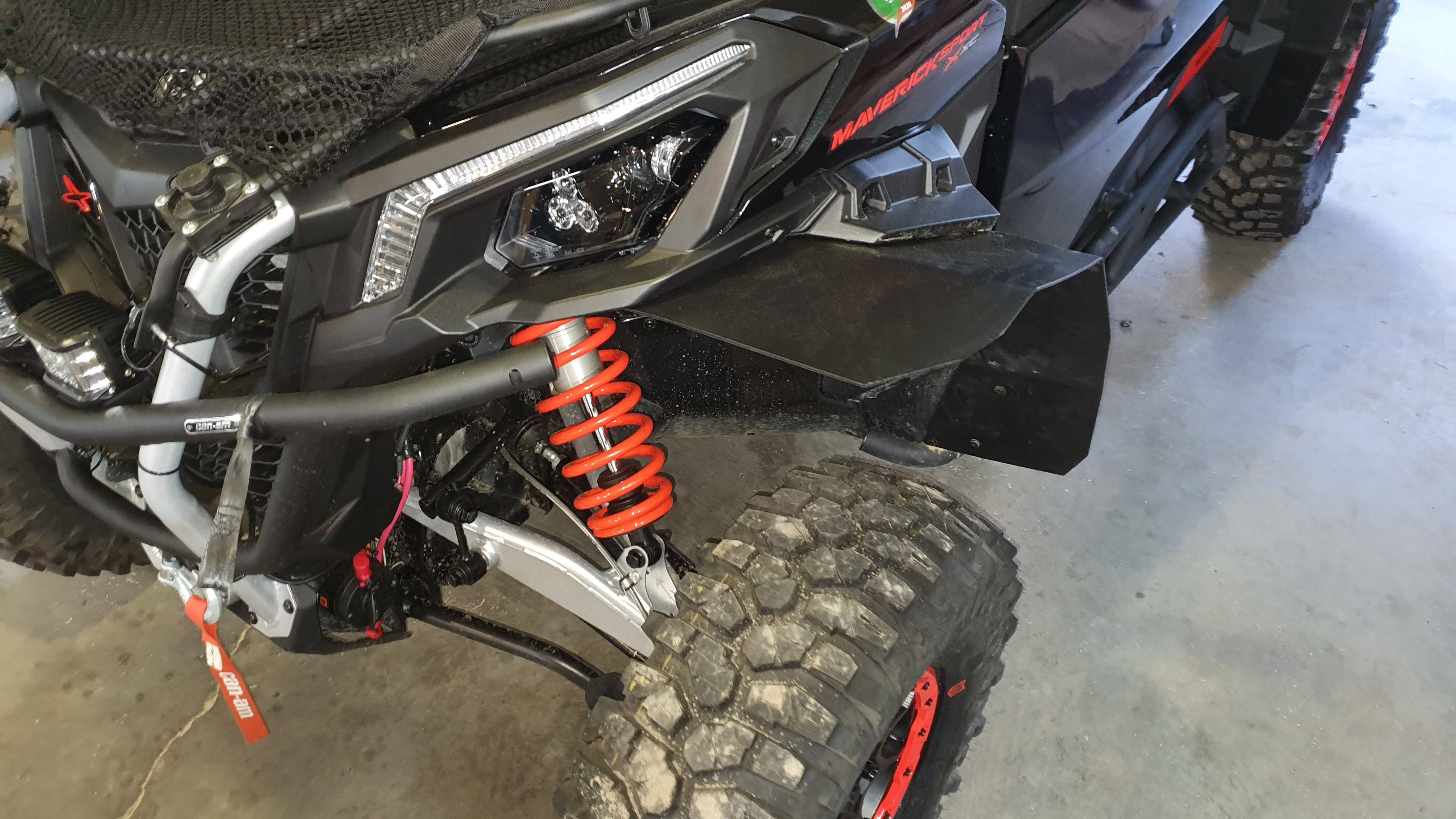 CAN-AM MAVERICK Sport XXC 2019+ Fender Wing Extensions - Flex A Fab