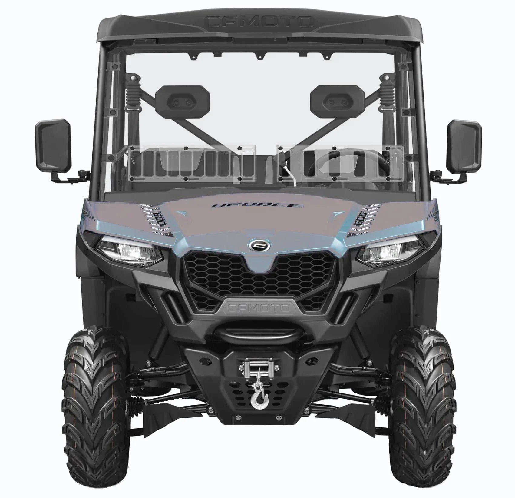 CFMOTO UFORCE 600 Windshield Full – Flex A Fab