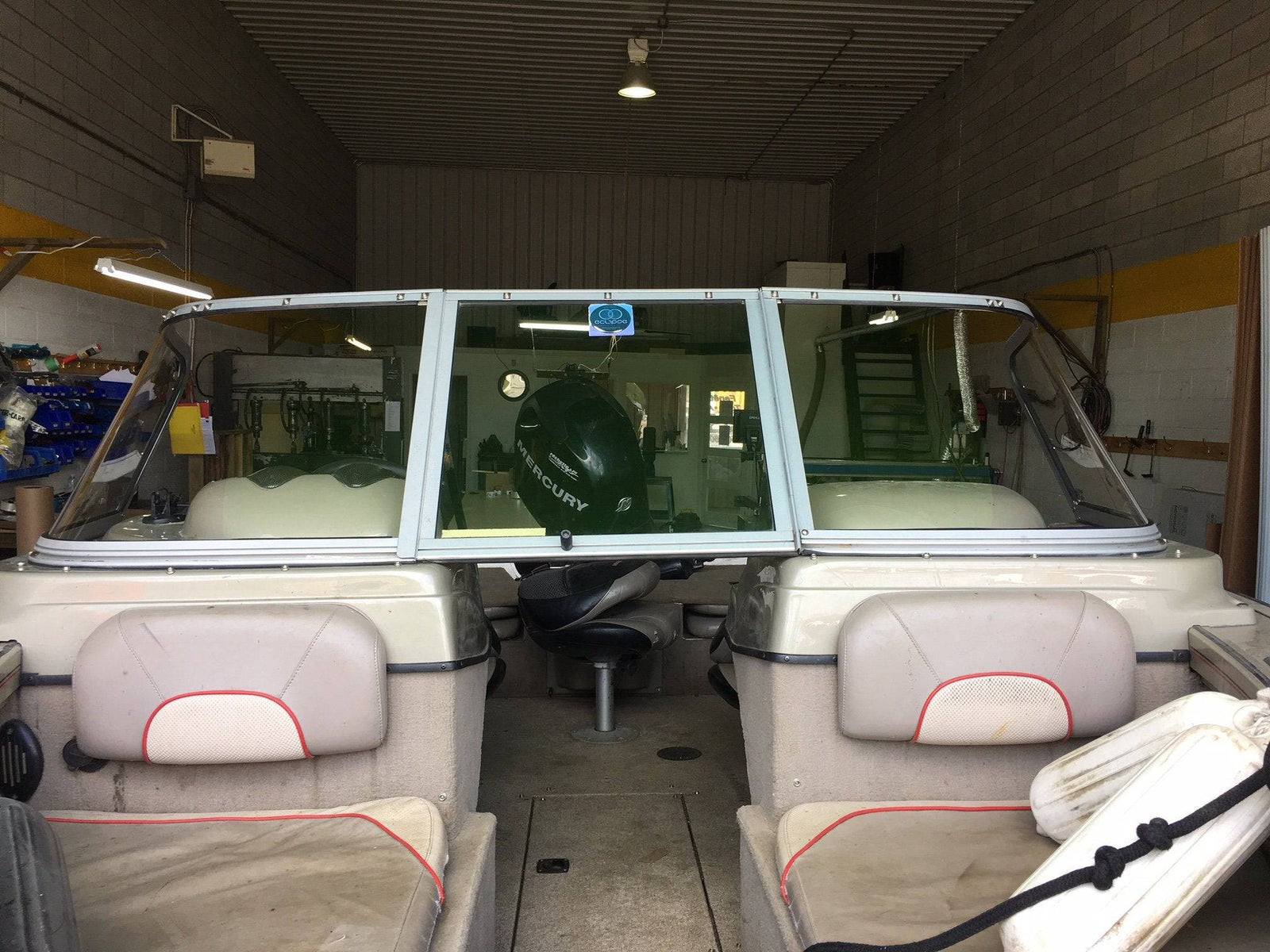 Curved Glass Boat Windshield Repair Replacement