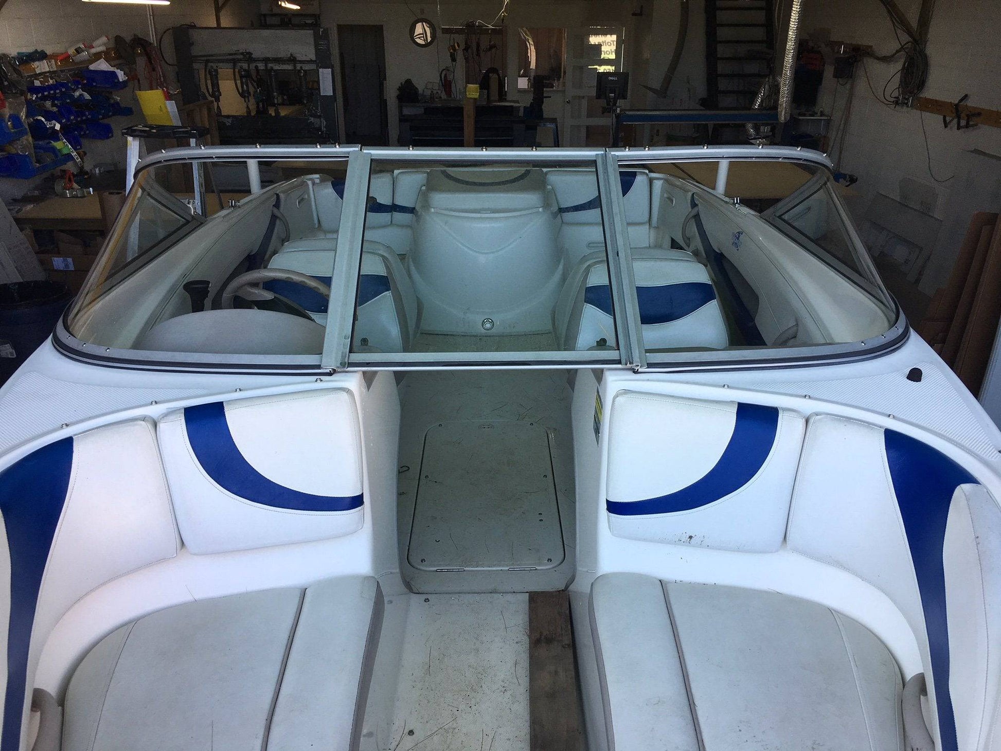 Curved Glass Boat Windshield Repair Replacement – Flex A Fab