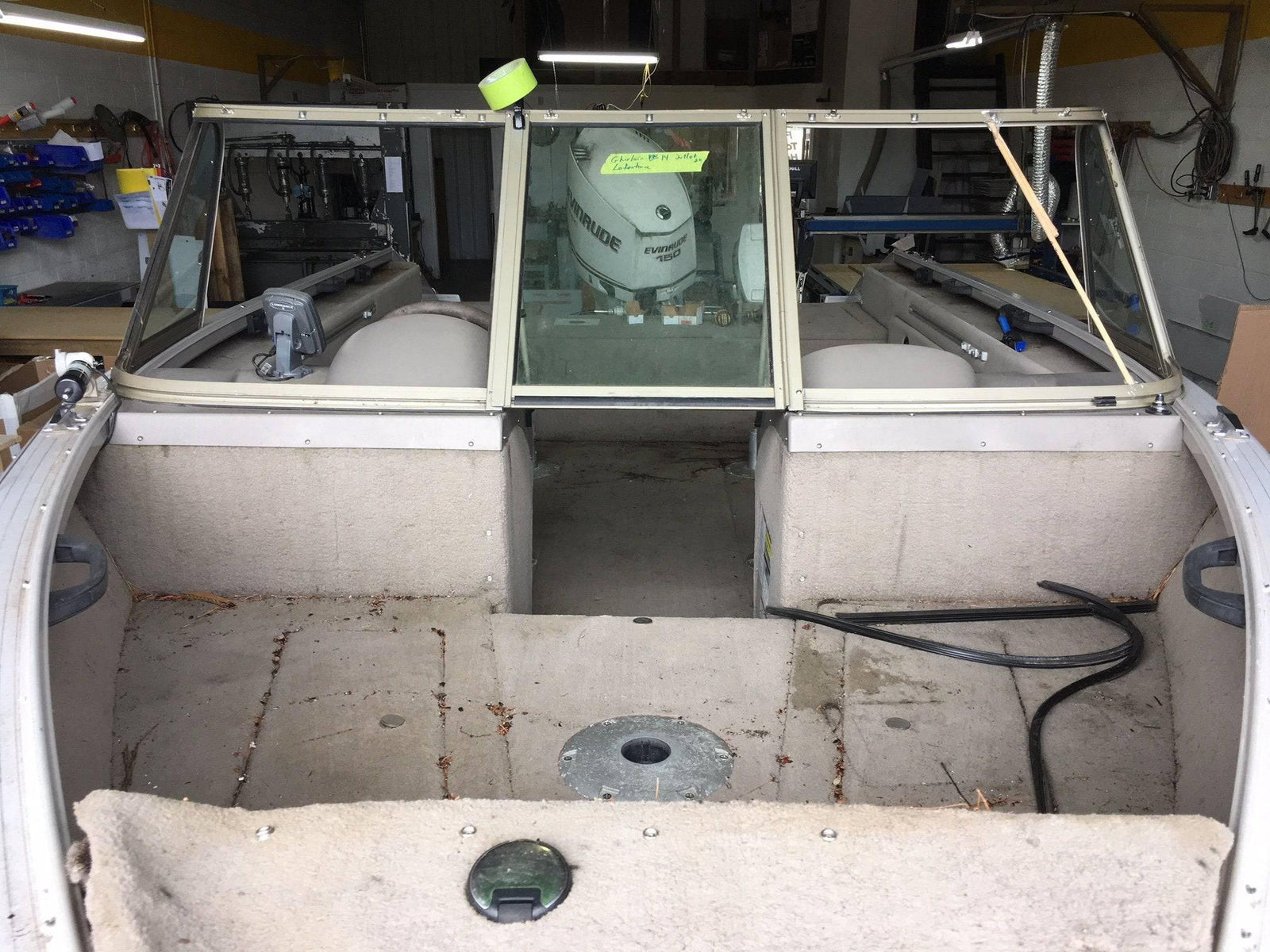 Curved Glass Boat Windshield Repair Replacement