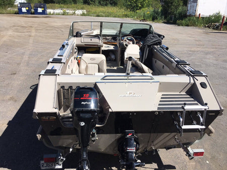 Curved Boat Windshield Glass Replacement Repair