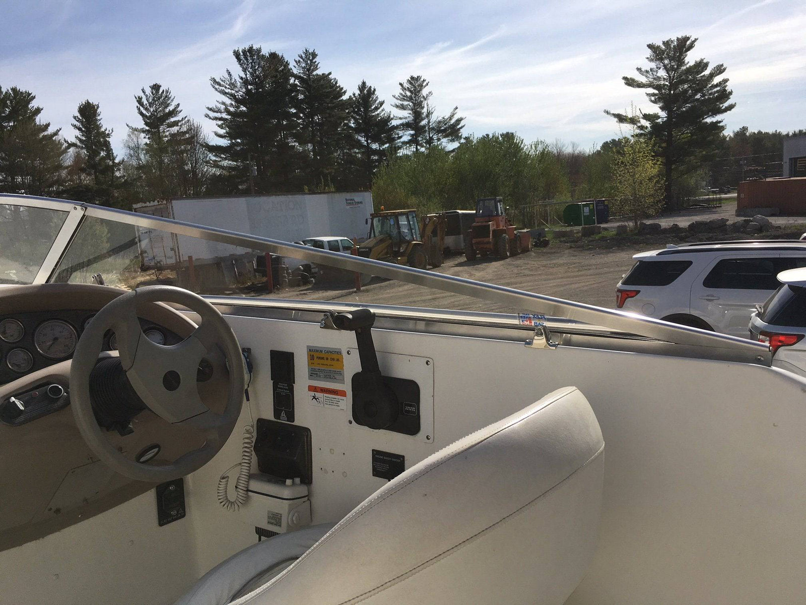 Curved Glass Boat Windshield Repair Replacement