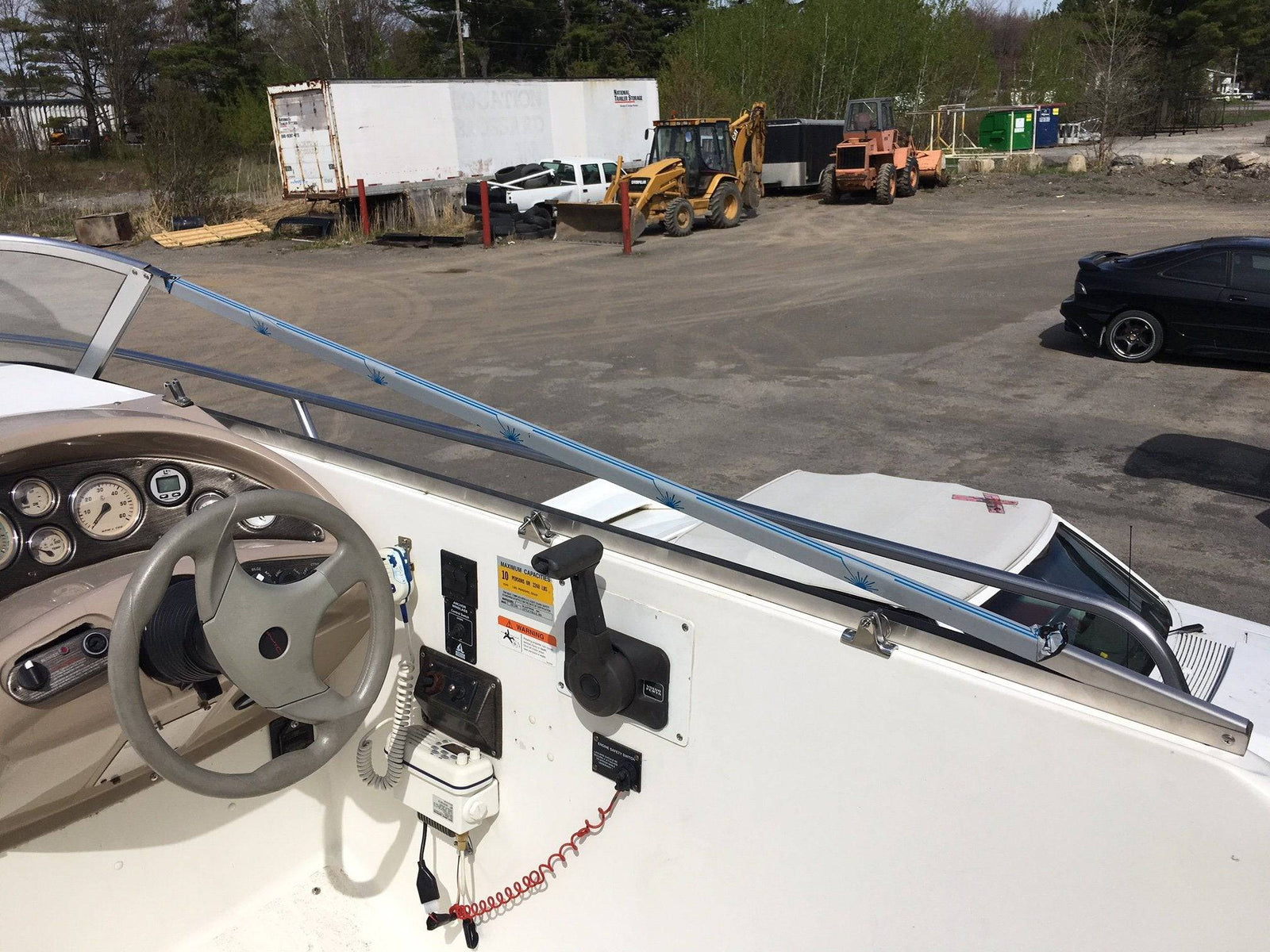 Curved Glass Boat Windshield Repair Replacement