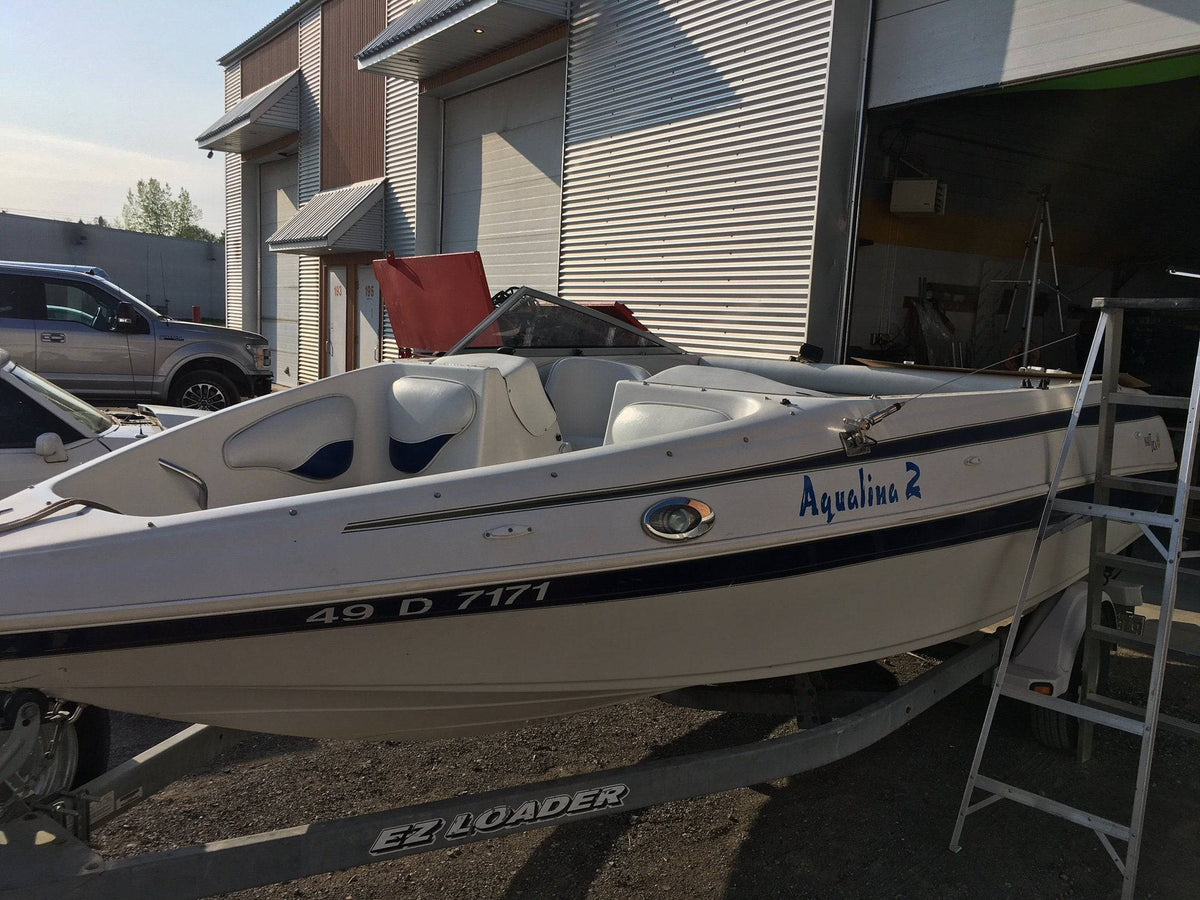 Curved Boat Windshield Glass Replacement Repair